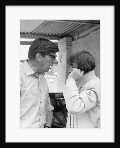 Ken Tyrrell and Jackie Stewart, (c1960s?) by Unknown