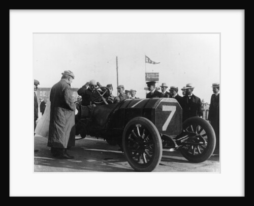 CS Rolls in a racing car by Anonymous