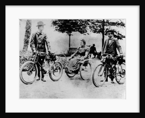 The Marquis Carcano and Carlo Maserati at Anzano del Parco, 1898 by Unknown