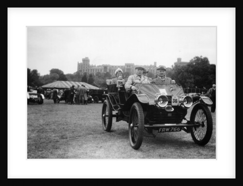 A 1902 Lanchester in the VCC Coronation Rally, Windsor, Berkshire, 1953 by Unknown