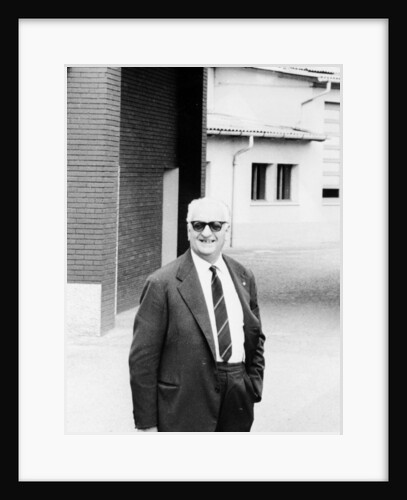 Enzo Ferrari, (1960s?) by Unknown