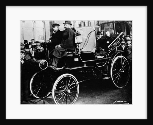 Gottlieb Daimler in a Canstatt Daimler, 1896 by Unknown