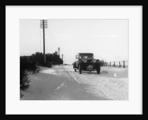 A Talbot in the Monte Carlo Rally, 1929 by Unknown