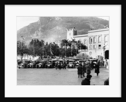 The Finish of the Monte Carlo Rally, 1929 by Unknown