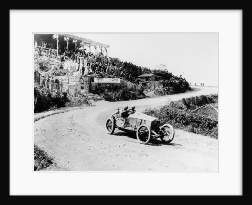 T Pilette in a Mercedes 4.5 litre at the French Grand Prix, Lyons, 1914 by Unknown