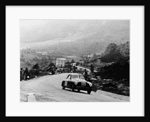 Fiat 1100S Berlinetta competing in the Mille Miglia, Italy, 1947 by Unknown