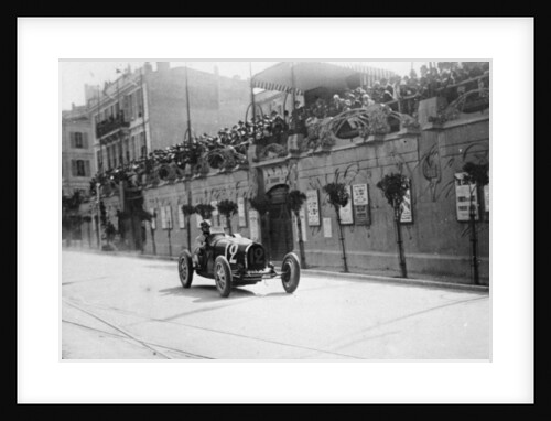William Grover-Williams in a Bugatti 35B, in the Monaco Grand Prix, 1929 by Unknown