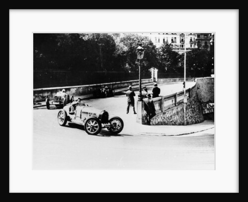 Achille Varzi and Tazio Nuvolari, Monaco Grand Prix, 1933 by Unknown