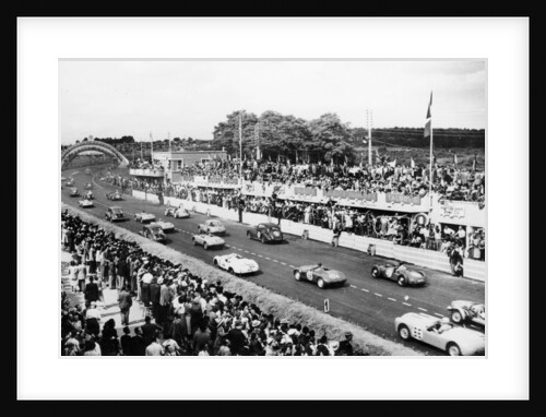 Start of the Le Mans 24 Hours, 1950 by Unknown