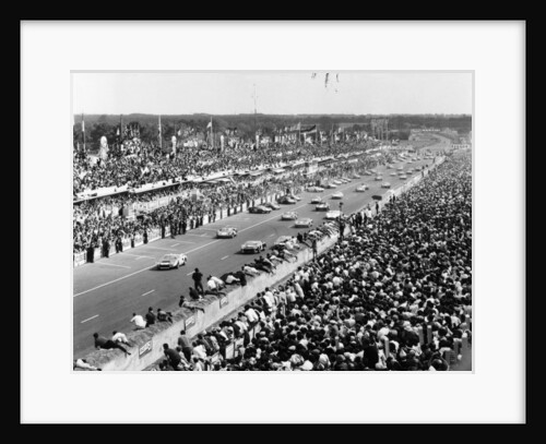 Start of the Le Mans 24 Hour race, France, 1965 by Unknown