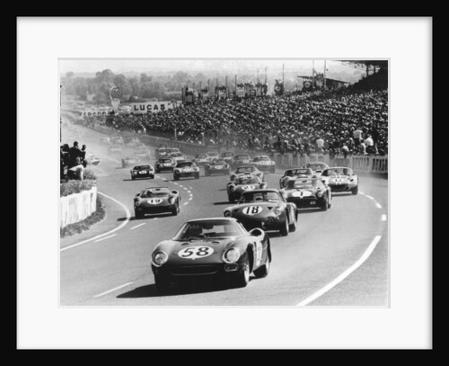 Start of the Le Mans 24 Hours, France, 1964 by Unknown