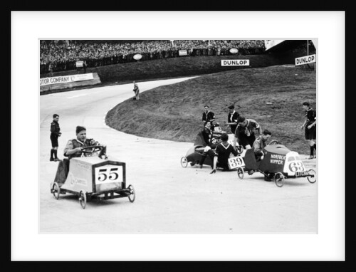 Soap Box Derby at Brooklands, Surrey by Unknown