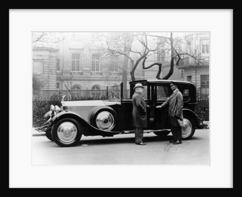 Rolls Royce with chauffeur by Unknown