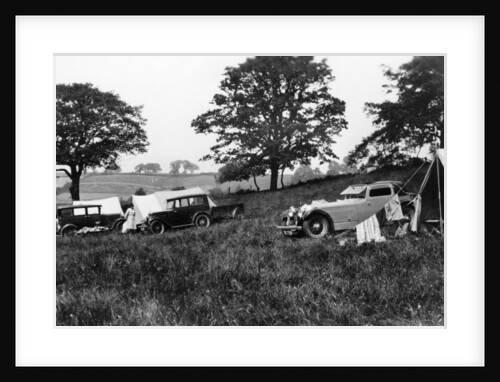 Camping scene, c1933 by Unknown