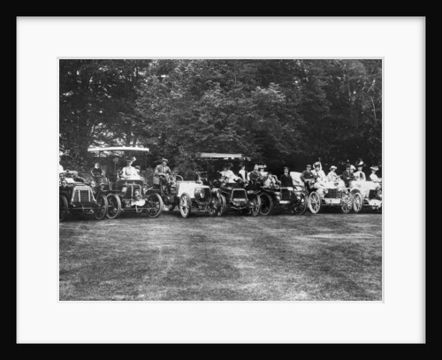 An early motor meet, (c1900s?) by Unknown