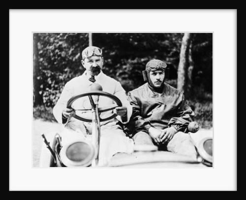 Racing drivers, 1907 by Unknown