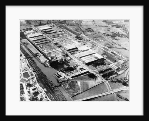 The Volkswagen factory at Wolfsburg, Germany, 1960s by Unknown