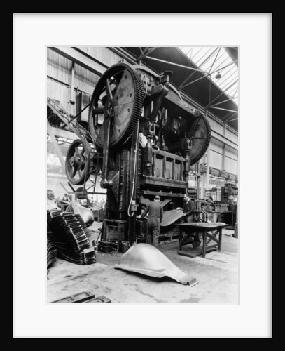Giant press, Vauxhall factory, Luton, Bedfordshire, 1935 by Unknown