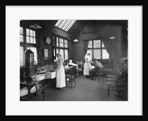 First aid room, Wolseley car factory, Birmingham, 1920s by Unknown