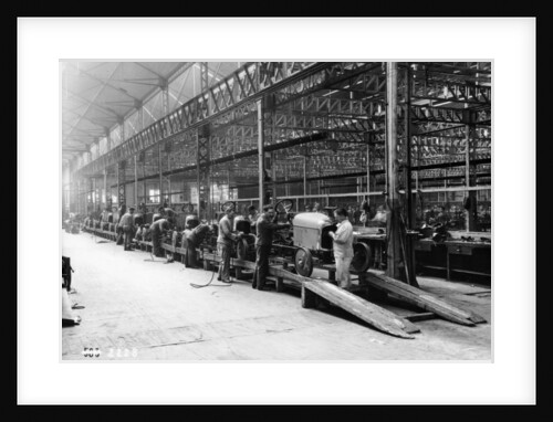 Citroen production line, France, c1922 by Unknown