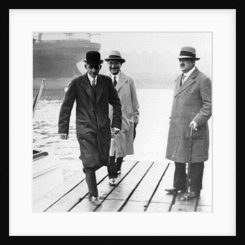 Henry Ford visiting Dagenham, Essex, c1930 by Unknown