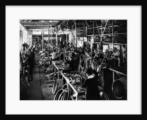 Stepney wheel factory by Unknown