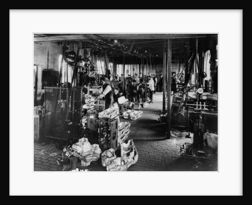 Interior of the Iris works, Willesden, London, c1907 by Unknown