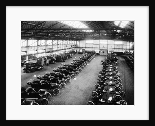 Interior of the Ford works, Trafford Park, Manchester, c1911-c1927 by Unknown
