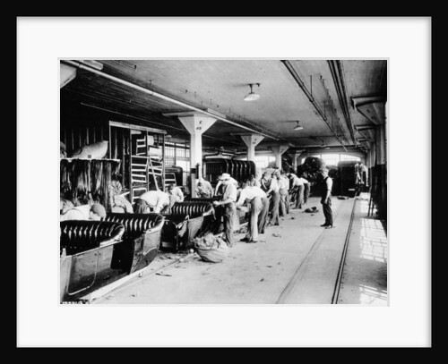 Making the bodies for Model T Fords, 1915 by Unknown