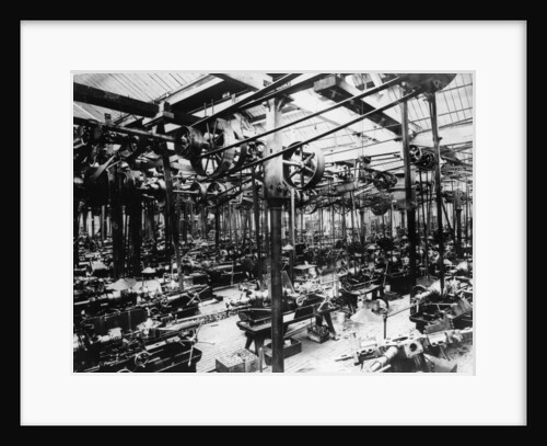The Austin car factory at Longbridge, Birmingham, 1913 by Unknown