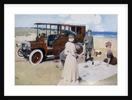 Poster advertising Daimler cars by Anonymous