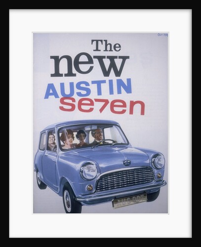 Poster advertising Austin cars, 1959 by Unknown