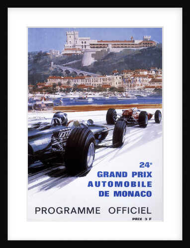 The official programme for the 24th Monaco Grand Prix, 1966 by Michael Turner
