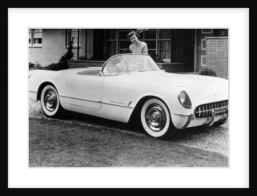 1953 Chevrolet Corvette, (c1953?) by Unknown