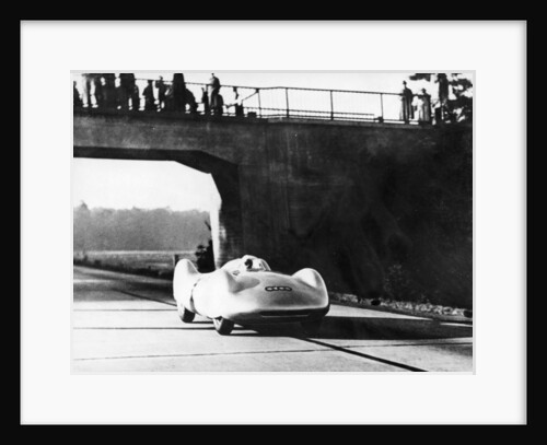 Bernd Rosemeyer driving an Auto Union, c1937-c1938 by Unknown