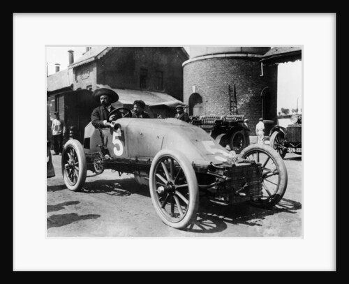 Pipe car driven by Lucien Hautvast, Circuit des Ardennes, Belgium, 1904 by Unknown
