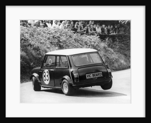 Mini Cooper S, Wiscombe Hill Climb, Honiton, Devon, 1975 by Unknown