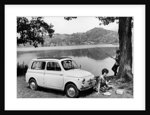 Fiat 500 Giardiniera, c1962 by Unknown