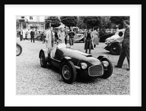 Ferrari 166 at Spa, Belgium, 1949 by Unknown