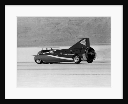 Art Arfons' 'Green Monster' Land Speed Record car, Bonneville Salt Flats, Utah, USA, c1964-c1966 by Unknown