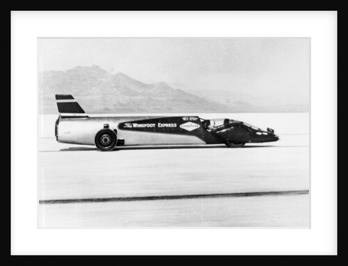 'Wingfoot Express' Land Speed Record car, 1964 by Unknown