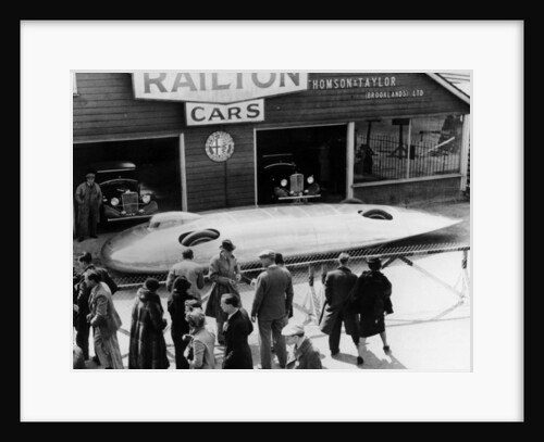 Railton Special Land Speed Record car by Anonymous