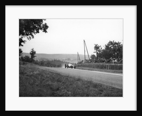 Rudolf Caracciola in his Mercedes, French Grand Prix, Rheims, 1938 by Unknown