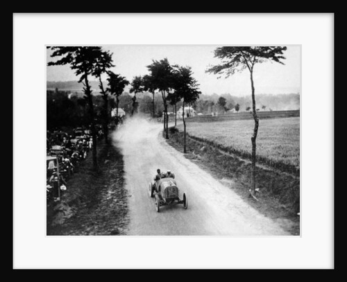 Alessandro Cagno driving his Itala, French Grand Prix, Dieppe, 1908 by Unknown