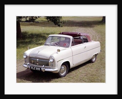 A 1955 Ford Consul Convertible MK 1 by Unknown