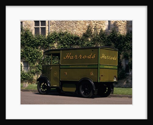 A 1939 Harrod's one ton electric delivery van by Unknown