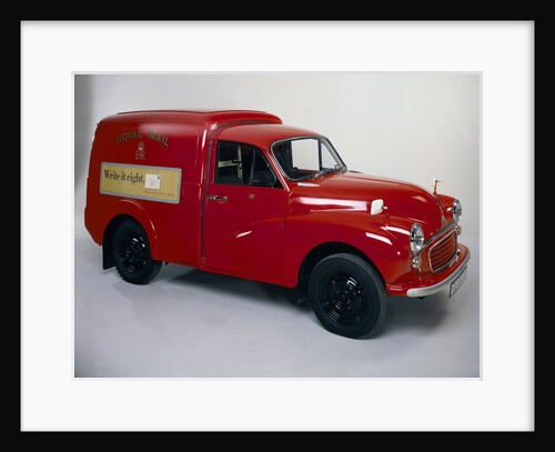 A 1970 Morris Minor 1000 Post Office van by Unknown