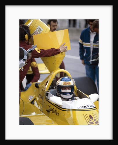 Keke Rosberg in a Fittipaldi-Cosworth F7, British Grand Prix, Brands Hatch, 1980 by Unknown