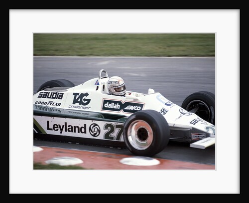 Alan Jones racing a Williams-Cosworth FW07B, British Grand Prix, Brands Hatch, Kent, 1980 by Unknown