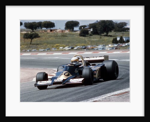 Jody Scheckter racing a Wolf-Cosworth WR2, Spanish Grand Prix, Jarama, Spain, 1977 by Unknown